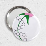 aka pearls 2.25  Handbag Mirror