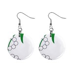 aka pearls 1  Button Earrings