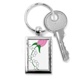 aka pearls Key Chain (Rectangle)