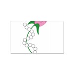 aka pearls Sticker Rectangular (100 pack)