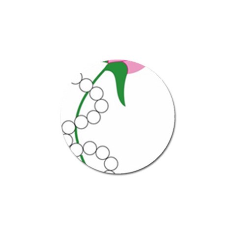 aka pearls Golf Ball Marker (10 pack) from ArtsNow.com Front