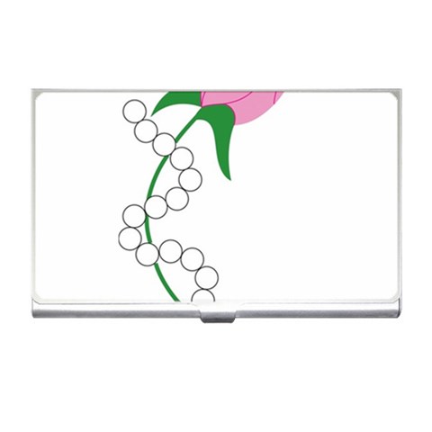 aka pearls Business Card Holder from ArtsNow.com Front