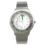 aka pearls Stainless Steel Watch
