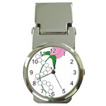 aka pearls Money Clip Watch