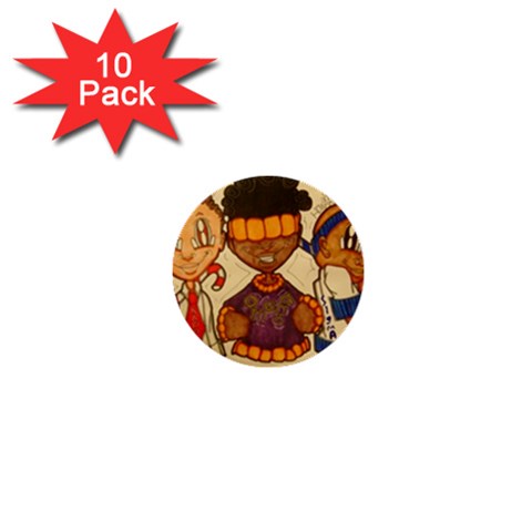 aka our council 2 1  Mini Button (10 pack)  from ArtsNow.com Front
