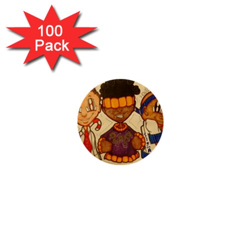 aka our council 2 1  Mini Button (100 pack)  from ArtsNow.com Front