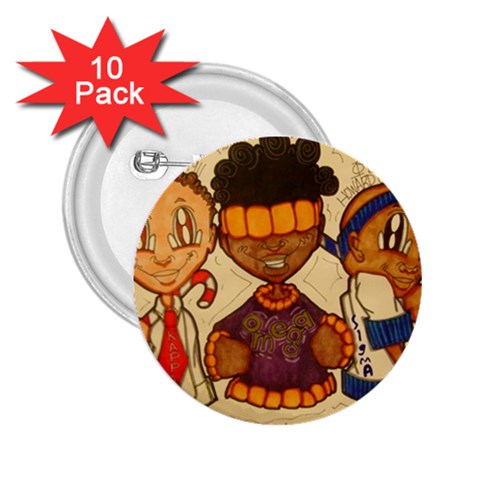 aka our council 2 2.25  Button (10 pack) from ArtsNow.com Front