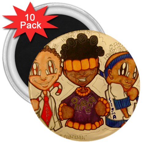aka our council 2 3  Magnet (10 pack) from ArtsNow.com Front