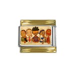 aka our council 2 Gold Trim Italian Charm (9mm)