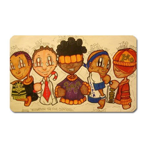 aka our council 2 Magnet (Rectangular) from ArtsNow.com Front