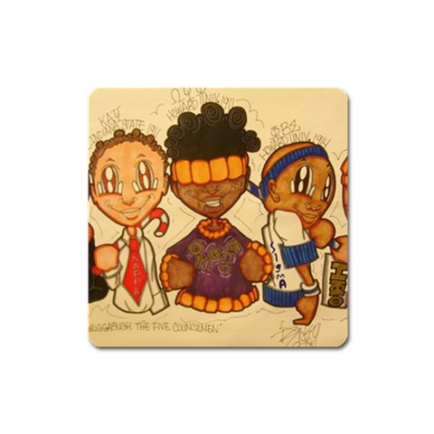 aka our council 2 Magnet (Square) from ArtsNow.com Front