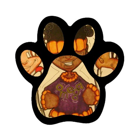 aka our council 2 Magnet (Paw Print) from ArtsNow.com Front