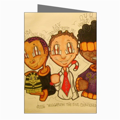 aka our council 2 Greeting Cards (Pkg of 8) from ArtsNow.com Right