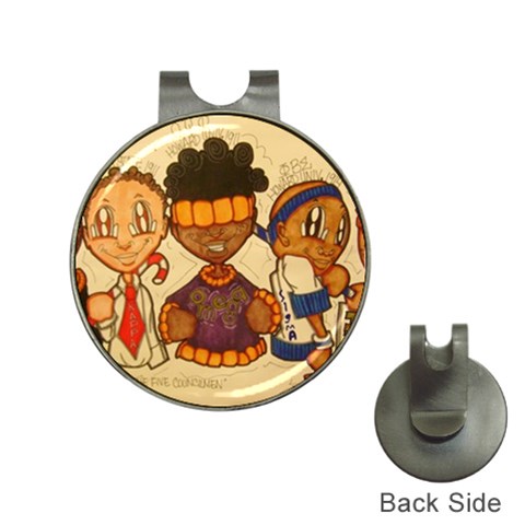 aka our council 2 Golf Ball Marker Hat Clip from ArtsNow.com Front