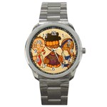 aka our council 2 Sport Metal Watch