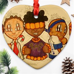 aka our council 2 Heart Ornament (Two Sides) from ArtsNow.com Front