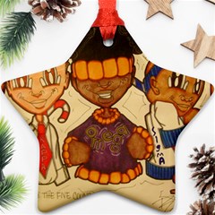 aka our council 2 Star Ornament (Two Sides) from ArtsNow.com Front