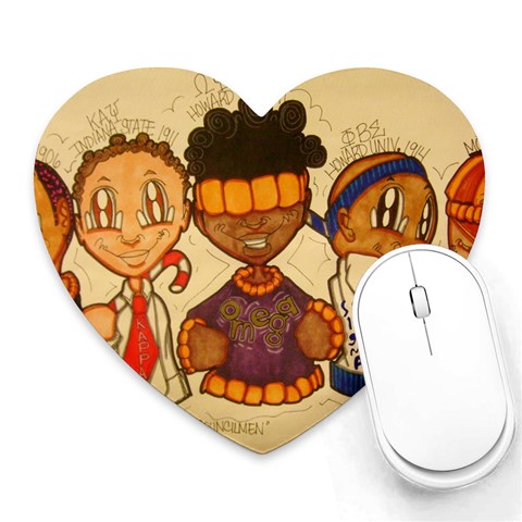 aka our council 2 Mousepad (Heart) from ArtsNow.com Front