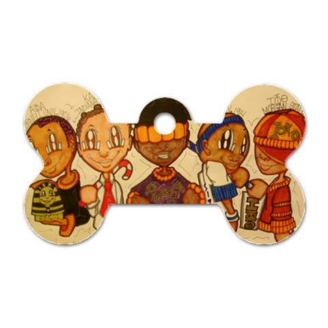 aka our council 2 Dog Tag Bone (One Side) from ArtsNow.com Front