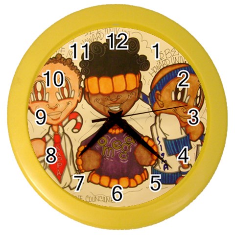 aka our council 2 Color Wall Clock from ArtsNow.com Front