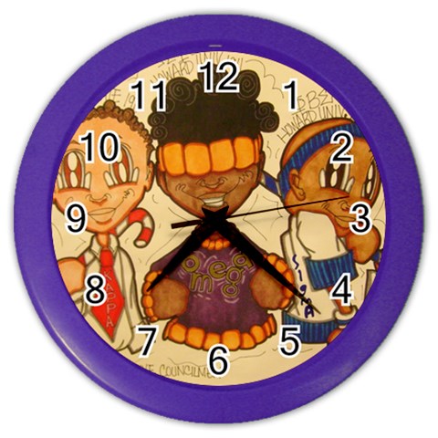 aka our council 2 Color Wall Clock from ArtsNow.com Front