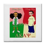 aka kappa Tile Coaster