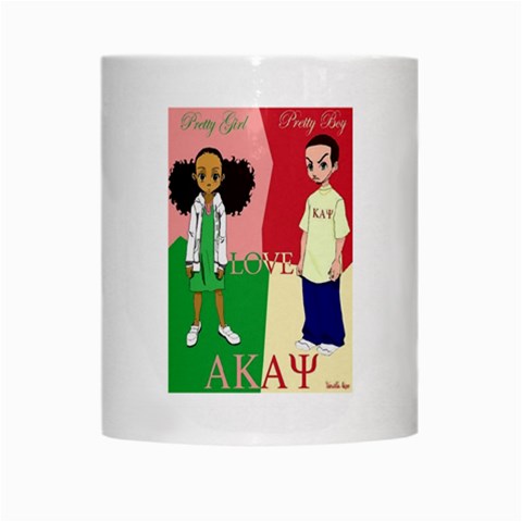 aka kappa White Mug from ArtsNow.com Center