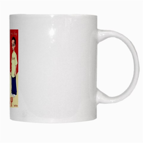 aka kappa White Mug from ArtsNow.com Right