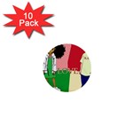 aka kappa 1  Mini Button (10 pack) 