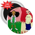 aka kappa 3  Magnet (100 pack)