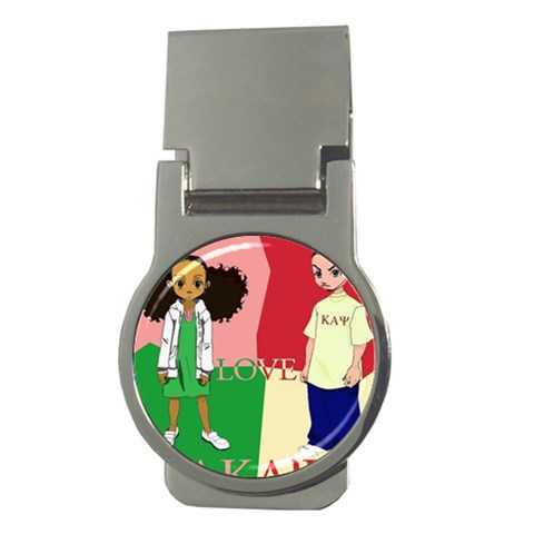 aka kappa Money Clip (Round) from ArtsNow.com Front