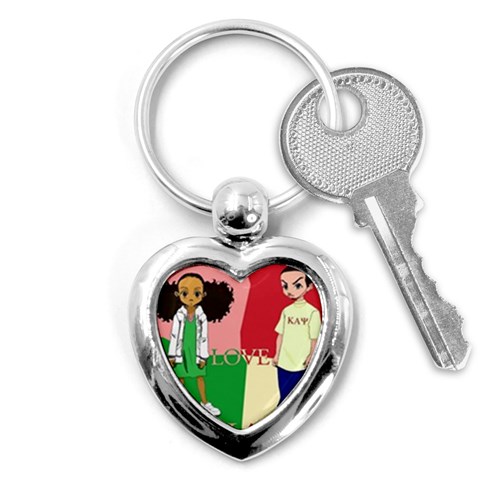 aka kappa Key Chain (Heart) from ArtsNow.com Front