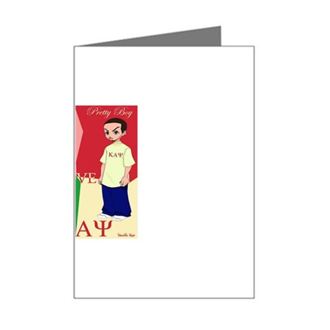 aka kappa Mini Greeting Card from ArtsNow.com Left