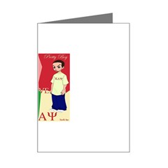 aka kappa Mini Greeting Card from ArtsNow.com Left