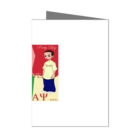 aka kappa Mini Greeting Cards (Pkg of 8) from ArtsNow.com Left