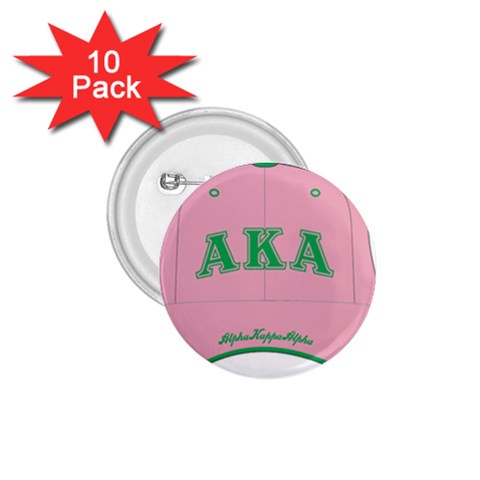 aka GW141AKA_B 1.75  Button (10 pack)  from ArtsNow.com Front