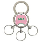 aka GW141AKA_B 3-Ring Key Chain