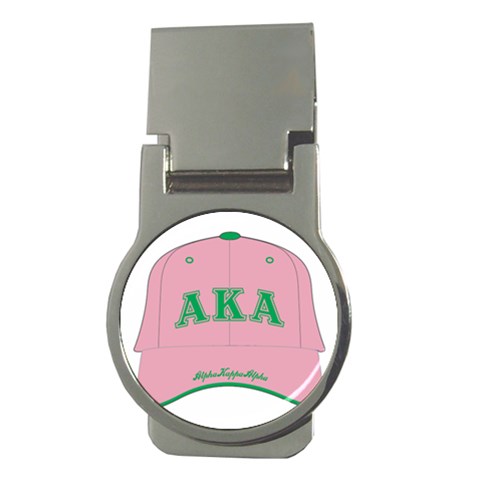 aka GW141AKA_B Money Clip (Round) from ArtsNow.com Front