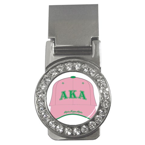 aka GW141AKA_B Money Clip (CZ) from ArtsNow.com Front
