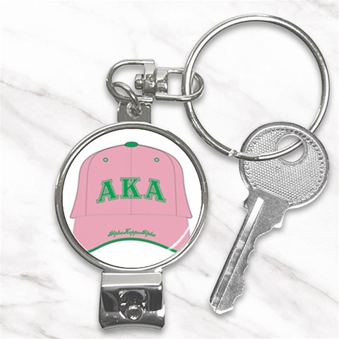 aka GW141AKA_B Nail Clippers Key Chain from ArtsNow.com Front