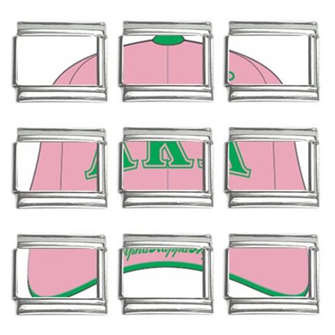 aka GW141AKA_B 9mm Italian Charm (9 pack) from ArtsNow.com Front