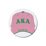 aka GW141AKA_B Rubber Coaster (Round)