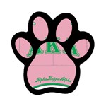 aka GW141AKA_B Magnet (Paw Print)