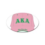 aka GW141AKA_B Sticker Oval (100 pack)