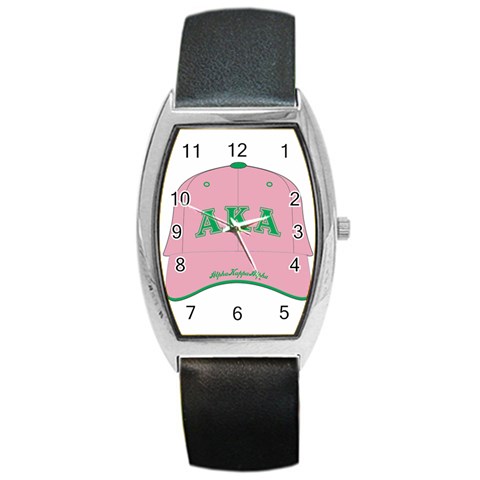 aka GW141AKA_B Barrel Style Metal Watch from ArtsNow.com Front