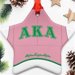 aka GW141AKA_B Star Ornament (Two Sides)