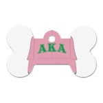 aka GW141AKA_B Dog Tag Bone (One Side)