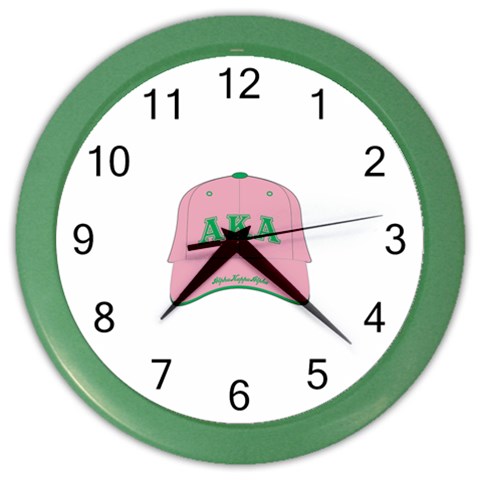 aka GW141AKA_B Color Wall Clock from ArtsNow.com Front