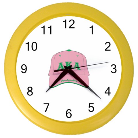 aka GW141AKA_B Color Wall Clock from ArtsNow.com Front