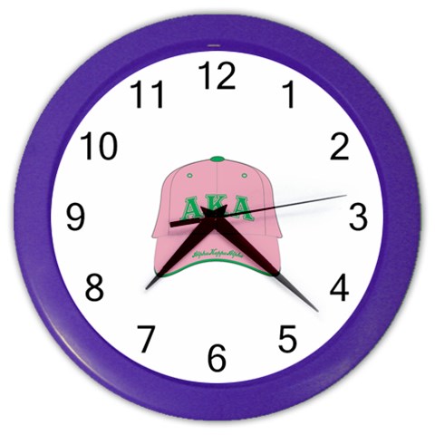 aka GW141AKA_B Color Wall Clock from ArtsNow.com Front